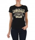 T-Shirt Betsy Black Girly Lonsdale 8